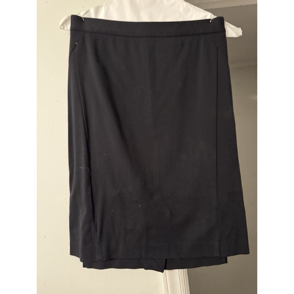 Lane Bryant Modernist Black Pencil Skirt Career Office Wear Women's 18